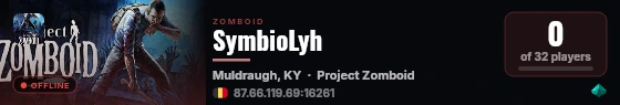 SymbioLyh live status badge