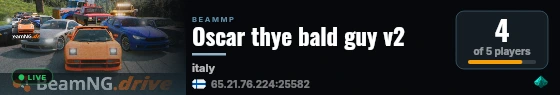 Oscar thye bald guy v2 live status badge