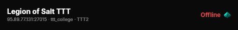 Legion of Salt TTT live status badge