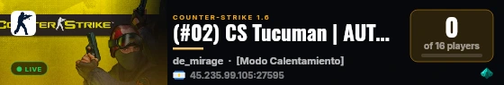 (#02) CS Tucuman | AUTOMIX | cstucuman.com live status badge