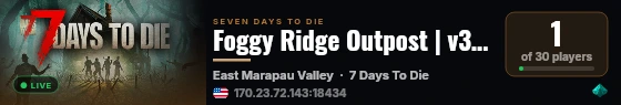 Foggy Ridge Outpost | v3.1 | Season 7 live status badge
