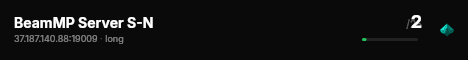 BeamMP Server S-N live status badge
