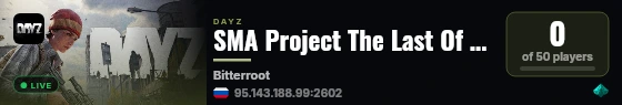 SMA Project The Last Of Us live status badge