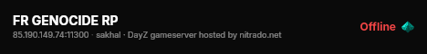 FR GENOCIDE RP live status badge