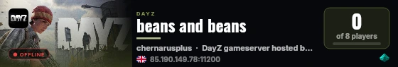 beans and beans live status badge