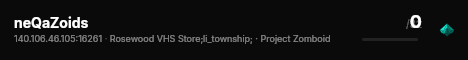 neQaZoids live status badge