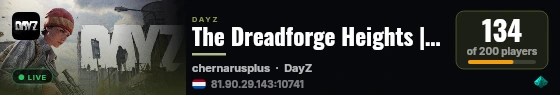 The Dreadforge Heights | Building++ | AI Missions Insane | Trader RaidOff | RU Elite PvE | Monthly Wipe live status badge