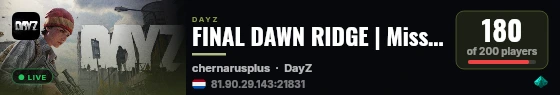 FINAL DAWN RIDGE | Missions | Advanced Loot | Zombies++ | Trader | Helicopters live status badge