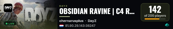 OBSIDIAN RAVINE | C4 RAID | GUNs | EVENTS | PVP | MOD BUILDING live status badge