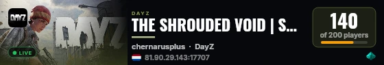THE SHROUDED VOID | SOLO/DUO/TRIO | Quick Raids | High Loot Respawn | Vanilla+ | Guns+ live status badge