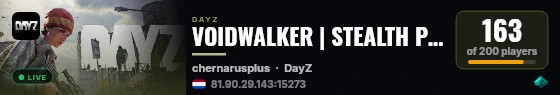 VOIDWALKER | STEALTH PVP | SHADOW LANDS | ALIENS? | FULL MOON NIGHTS | CUSTOM LOOT live status badge