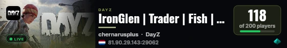 IronGlen | Trader | Fish | PVP | Loot+ | Руда live status badge
