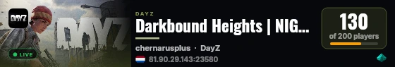 Darkbound Heights | NIGHT VISION RARE | AIRDROPS | NO ELECTRICITY | BOSS ZOMBIES | GLOBAL BLACKOUT live status badge