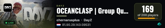 OCEANCLASP | Group Quests | Depleted Supplies | RANDON SPAWN TOWNS | AI WarZone | Helis Crash Random live status badge