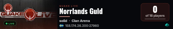 Norrlands Guld live status badge