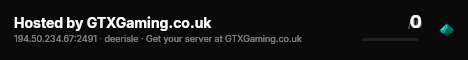 Hosted by GTXGaming.co.uk live status badge