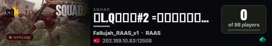 【L.Q】狼群#2 =萌新进阶对战通宵随机攻防= RAAS服务器 诚招OP 带队送积分 真实列表人数 kook:50717753 加群送预留 QQ群:907522575 live status badge