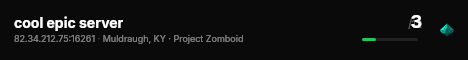 cool epic server live status badge