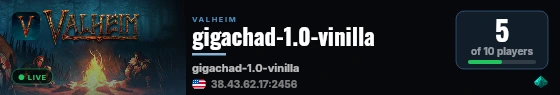 gigachad-1.0-vinilla live status badge