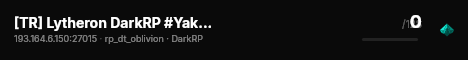 [TR] Lytheron DarkRP #Yakında live status badge