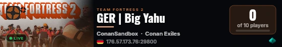 GER | Big Yahu live status badge