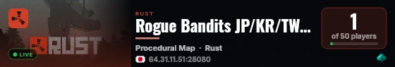 Rogue Bandits JP/KR/TW/SEA | Solo | 初心者歓迎 live status badge