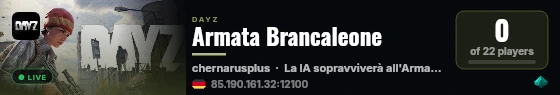 Armata Brancaleone live status badge