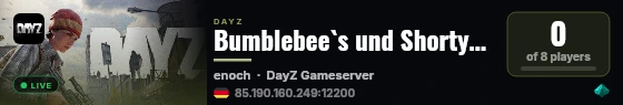 Bumblebee`s und Shorty`s Gaming live status badge