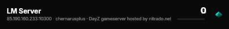 LM Server live status badge