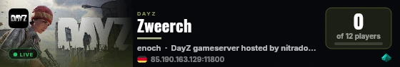 Zweerch live status badge