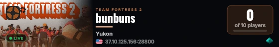 bunbuns live status badge