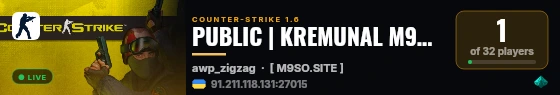 PUBLIC | KREMUNAL M9SO 18+ [UA] live status badge