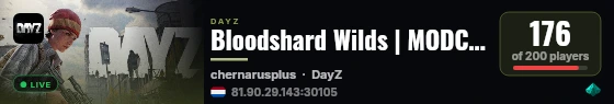 Bloodshard Wilds | MODChernorus | PVP | AUTOEVENTS | #3 | QUESTS live status badge