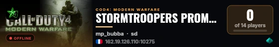 STORMTROOPERS PROMOD LIVE - free @ fshost.me live status badge