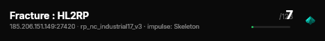 Fracture : HL2RP live status badge