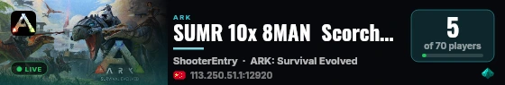 SUMR 10x 8MAN  Scorched Earth焦土 - (v361.5) live status badge