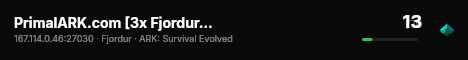 PrimalARK.com [3x Fjordur EPIC-STEAM] NoWipe - (v361.7) live status badge