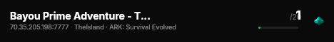 Bayou Prime Adventure - The Island - Primal Fear - PvPvE - (v36 live status badge