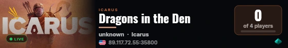 Dragons in the Den live status badge