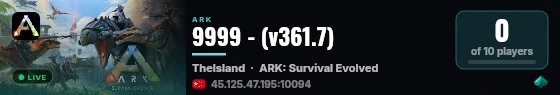 9999 - (v361.7) live status badge