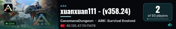 xuanxuan111 - (v358.24) live status badge