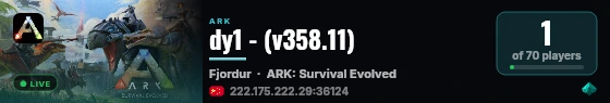 dy1 - (v358.11) live status badge