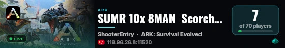 SUMR 10x 8MAN  Scorched Earth焦土 - (v361.5) live status badge