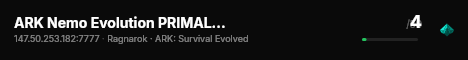 ARK Nemo Evolution PRIMAL FEAR x10 [ FEY ] - (v358.24) live status badge