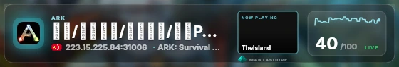 Glass badge preview