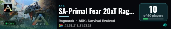 SA-Primal Fear 20xT Ragnarok-PVE - (v361.7) live status badge