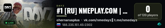 #1 [RU] NMEPLAY.COM | Vanilla RPG | NO MODS live status badge