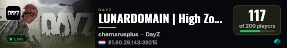 LUNARDOMAIN | High Zombies | AI Roadblocks | Random Storms | Post-Apocalyptic Mix | Basebuilding+ live status badge