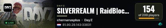 SILVERREALM | RaidBlocks | Boss Ai | Stamina++ | Tarkov Mode | Quests live status badge