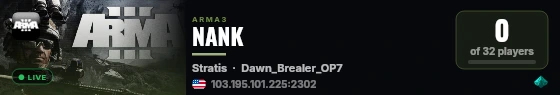 NANK live status badge